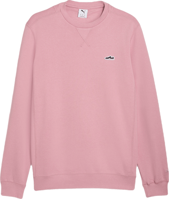 PUMA Wardrobe Essentials Suede Men's Crew Neck Sweatshirt