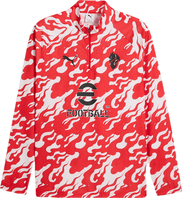 PUMA AC Milan Men's Quarter-Zip Soccer Shirt