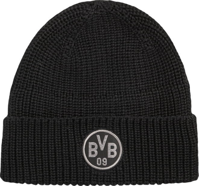 PUMA Borussia Dortmund Soccer Essentials Mid Crown Beanie Hat