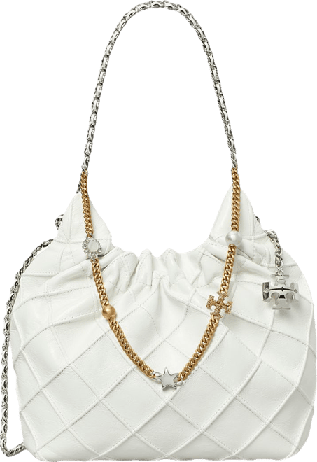 Tory Burch Mini Fleming Hobo Bag | Bloomingdale's