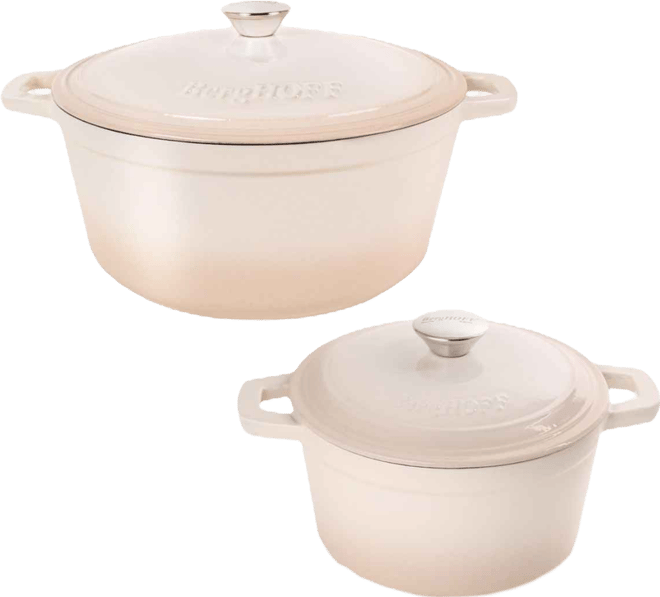 Neo 4pc Cast Iron Cookware Set, 3qt. & 7qt.