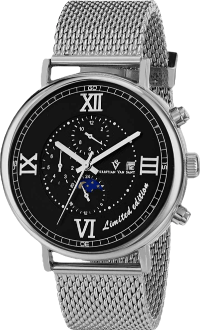 Men's Somptueuse Ltd Black Dial Watch