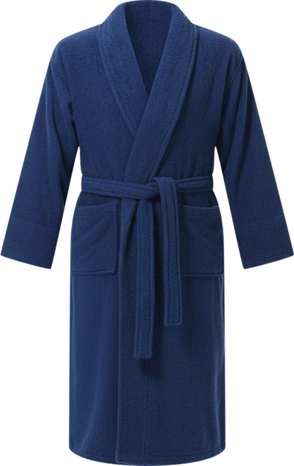 Men's All Cotton Terry Robe