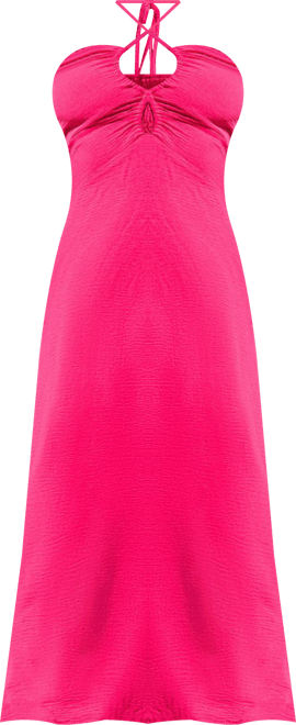 Women's Pinky Promise Pink Maxi Beach Dress