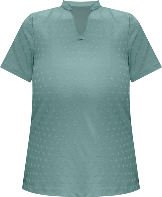 Nike Tour Women's Dri-FIT Short-Sleeve Blade Jacquard Golf Polo