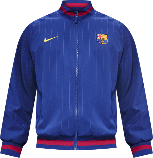 FC Barcelona Strike Home Men's Nike Dri-FIT Soccer Anthem Jacket
