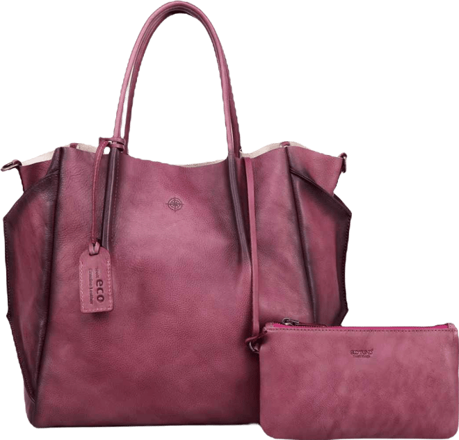 Women's Genuine Leather Sprout Land Tote Bag