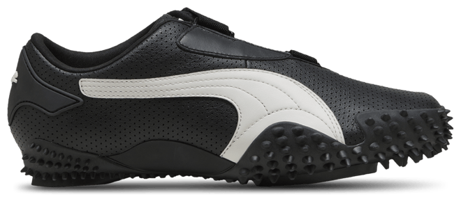 新品【PUMA】Mostro Leather Size 5.5 - PUMA Mostro Perforated Leather Pack - Black White