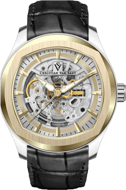 Men's Romeo Gold Dial Watch
