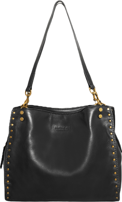 LENOX STUDDED TRIPLE ENTRY SATCHEL - Macy's