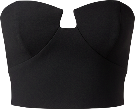 Women's V Strapless Top