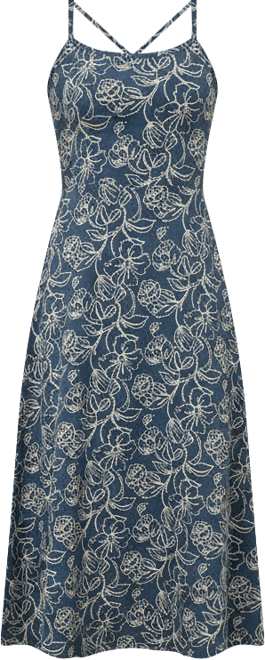 Women's Fit & Flare Midi Dress