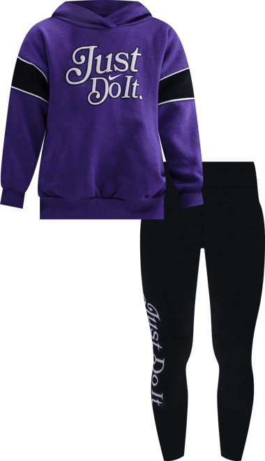 Nike Varsity Prep Toddler Pullover Hoodie and Leggings Set
