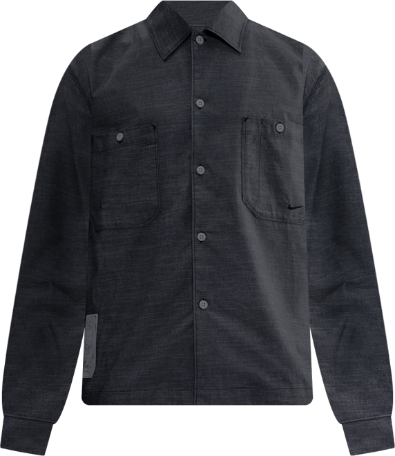 Nike Life Men's Chambray Long-Sleeve Painter's Shirt