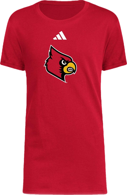 Big Boys  Red Louisville Cardinals 2023 Sideline Locker Room Logo Fresh T-shirt