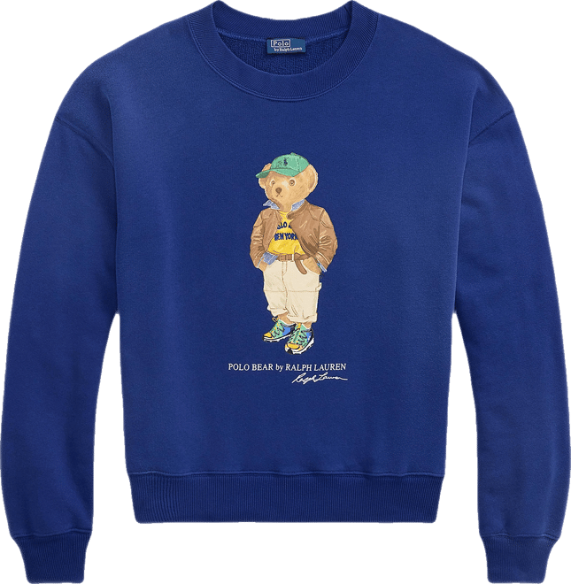 Polo Ralph Lauren Women's Polo Bear Lightweight Fleece Crewneck