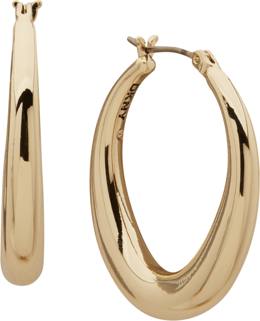 Tapered Hoop Earrings