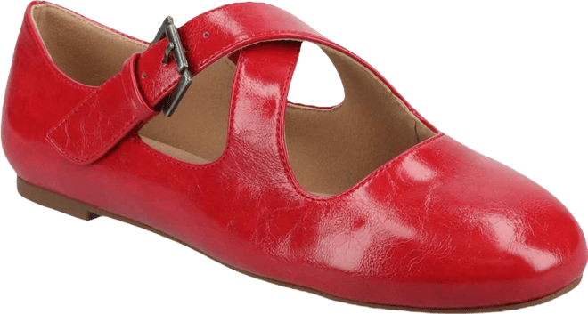 Women's Ivanna Almond Toe Mary Jane Flats