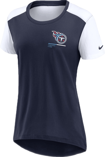Women's Navy Tennessee Titans Performance Fashion T-Shirt