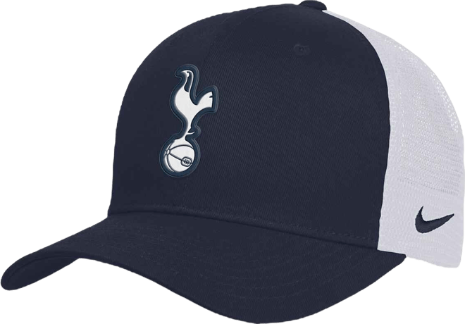 Men's and Women's Navy Tottenham Hotspur Rise Adjustable Trucker Hat