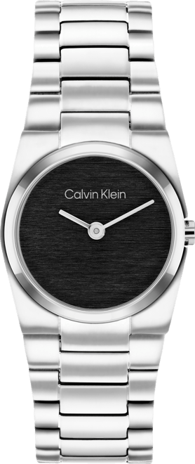 Women's Ck Unite Silver Tone Stainless Steel Bracelet Watch 26mm