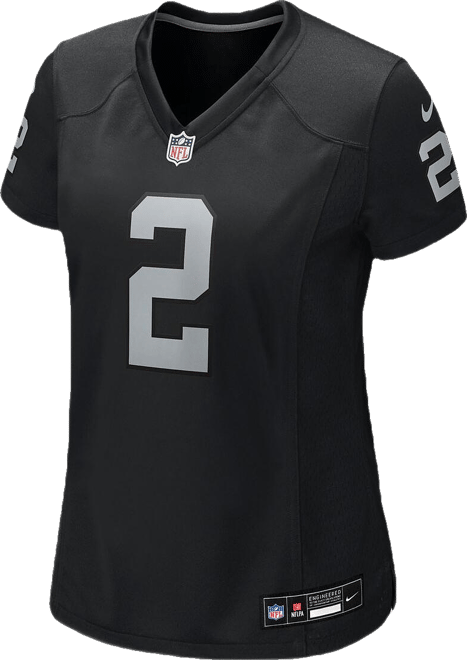 Women's Ashton Jeanty Black Las Vegas Raiders 2025 Nfl Draft First Round Pick Team Game Jersey