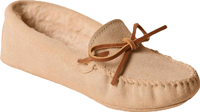 Women's Suede Pile Lined Softsole Slippers