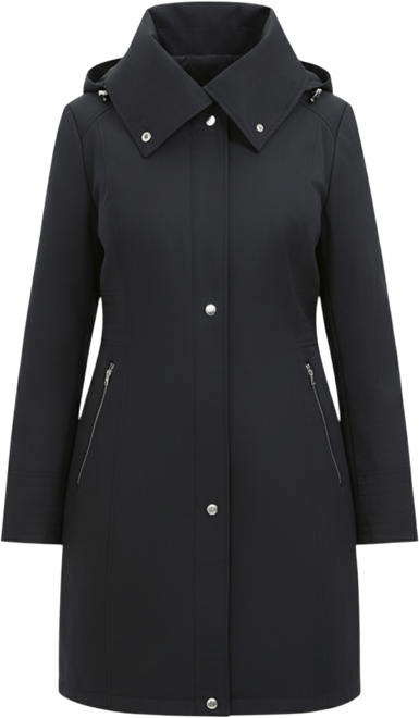 Women's Plus Size Camila Water Resistant Hooded Anorak Coat