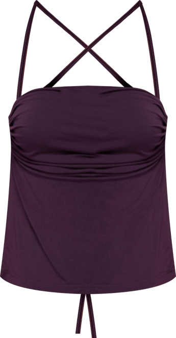 Women's Rachey Backless Ruched Top