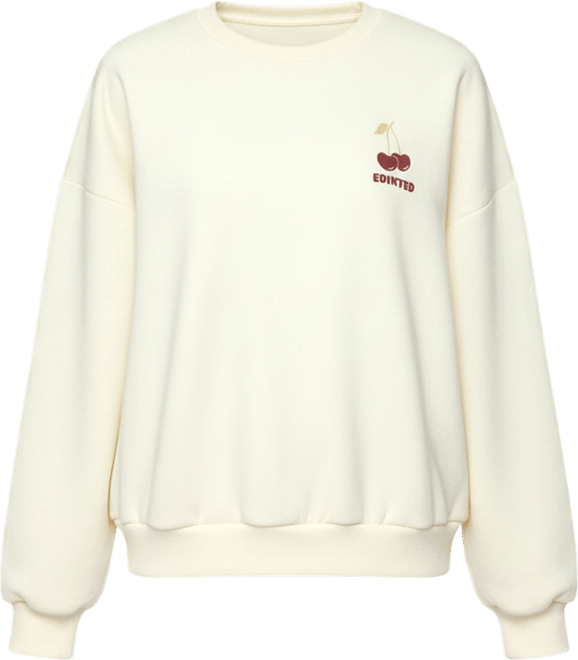 Womens Cherry Babe Sweatshirt