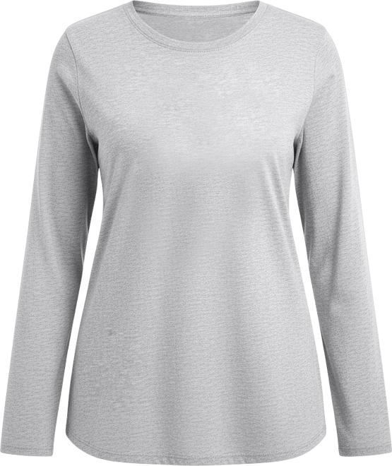 June + Vie Women's June + Vie Long-Sleeve Crewneck One + Only Tee