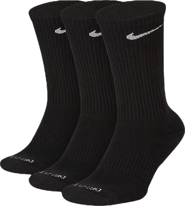 Everyday Plus Cushioned Men's Crew Socks (3 Pairs) - FA25
