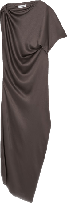 REISS Kenzie Drape Midi Dress | Bloomingdale's Women