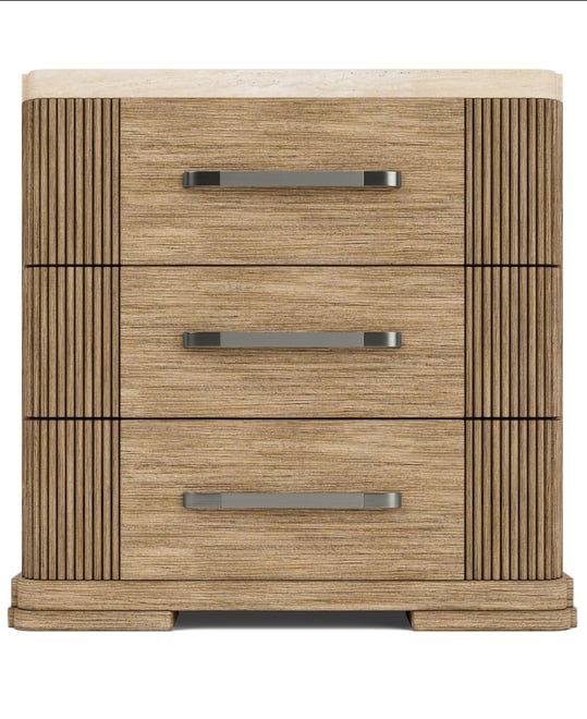 Frandlyn Stone Top Nightstand