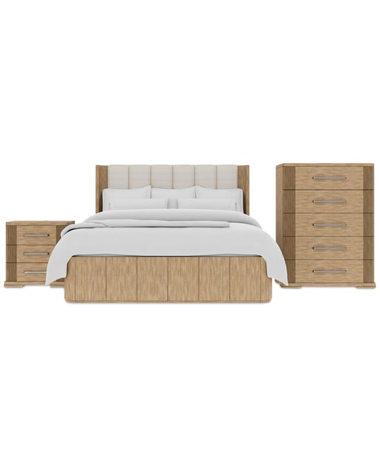 Frandlyn 3-Pc. King Bedroom Set (Bed, Chest & Nightstand)