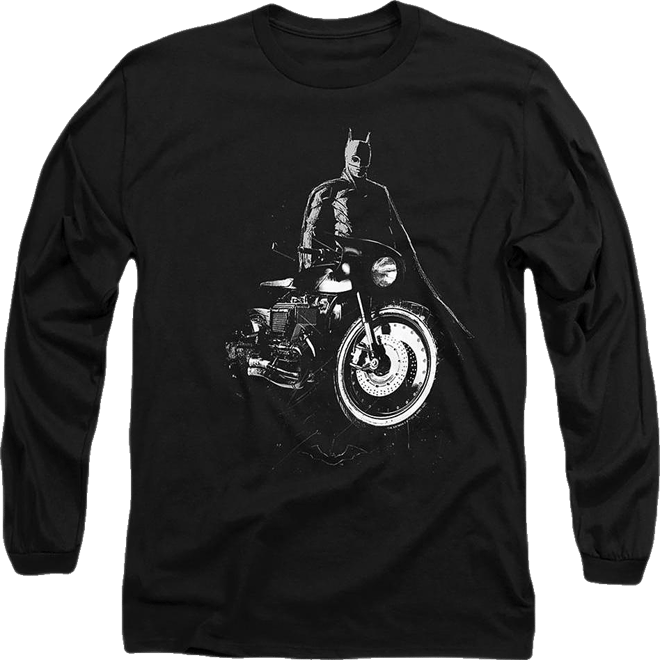 Men's The His Motorcycle Long Sleeve Adult Tee / T-Shirt