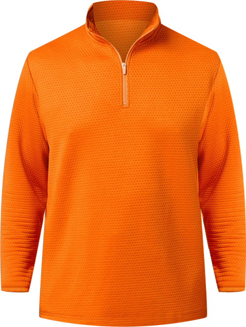 Men's Dot Texture Performance 1/4 Zip