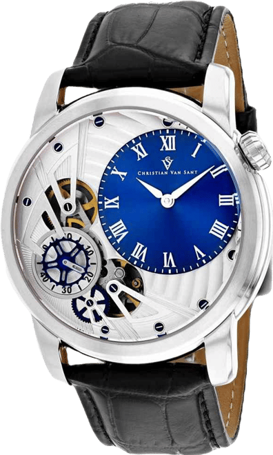 Men's Sprocket Auto-Quartz Blue Dial Watch