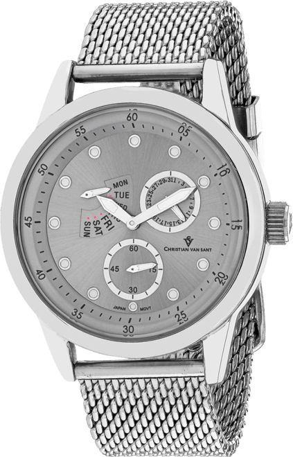 Men's Rio Silver Dial Watch