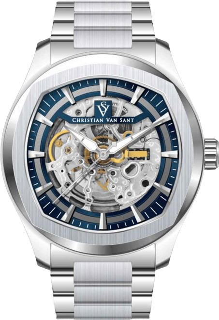 Men's Romeo Blue Dial Watch