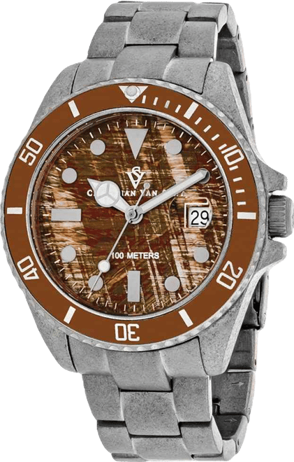 Men's Montego Vintage Brown Dial Watch