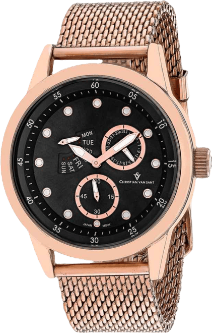 Men's Rio Black Dial Watch