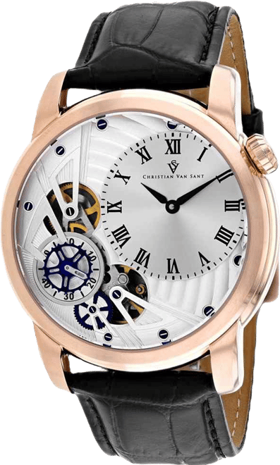 Men's Sprocket Auto-Quartz Silver Dial Watch