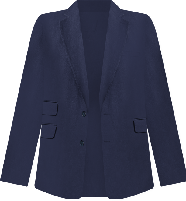 Men's Classic Tailored Wool Blazer