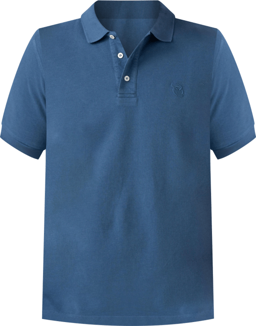 Men's Short Sleeve Pique Cotton Polo