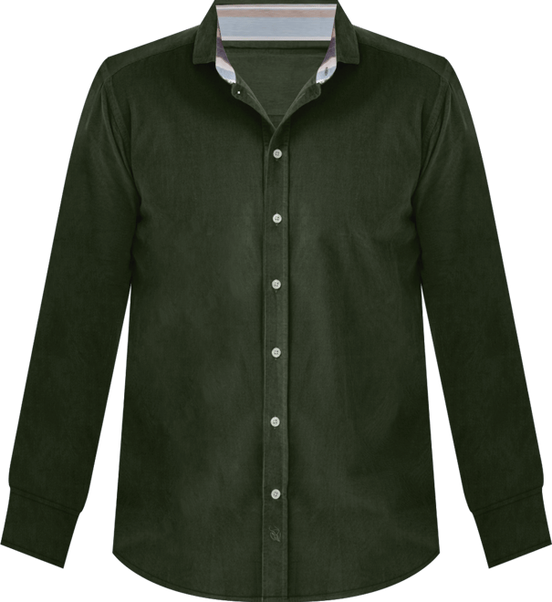 Men's Regular Fit Corduroy Shirt