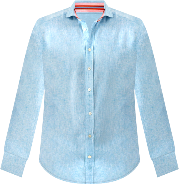 Men's Cotton Long Sleeve Linen Shirt