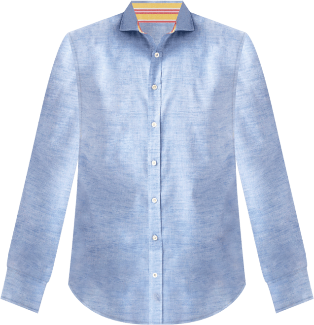 Men's Cotton Long Sleeve Linen Shirt