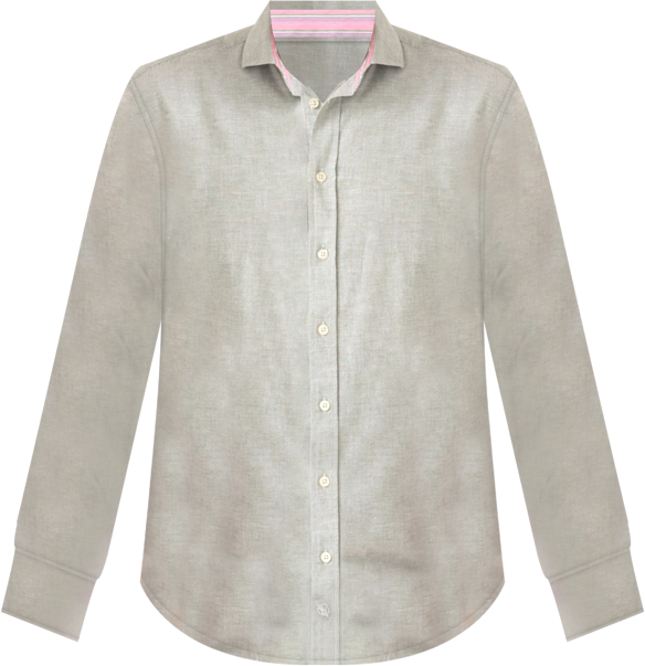 Men's Cotton Long Sleeve Linen Shirt