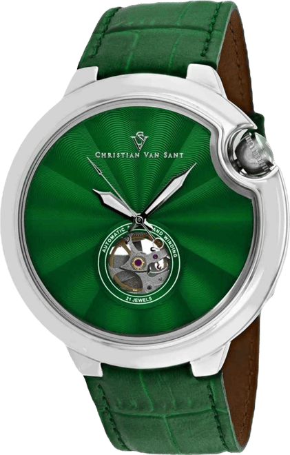 Men's Cyclone Automatic Black Dial Watch